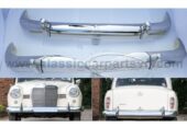 Mercedes Ponton W120 W121 4-cylinder 1960 bumpers