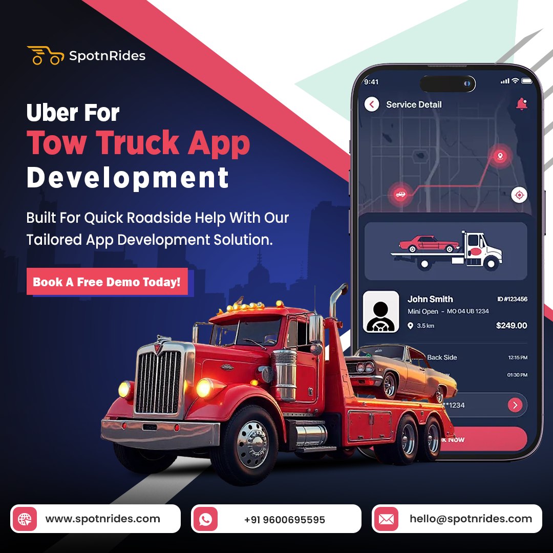 Build an Uber for Tow Truck App