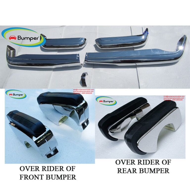 Mercedes Pagode W113 230SL 250SL 280SL bumpers
